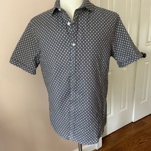 MURANO Mens Skull Short Sleeved Shirt